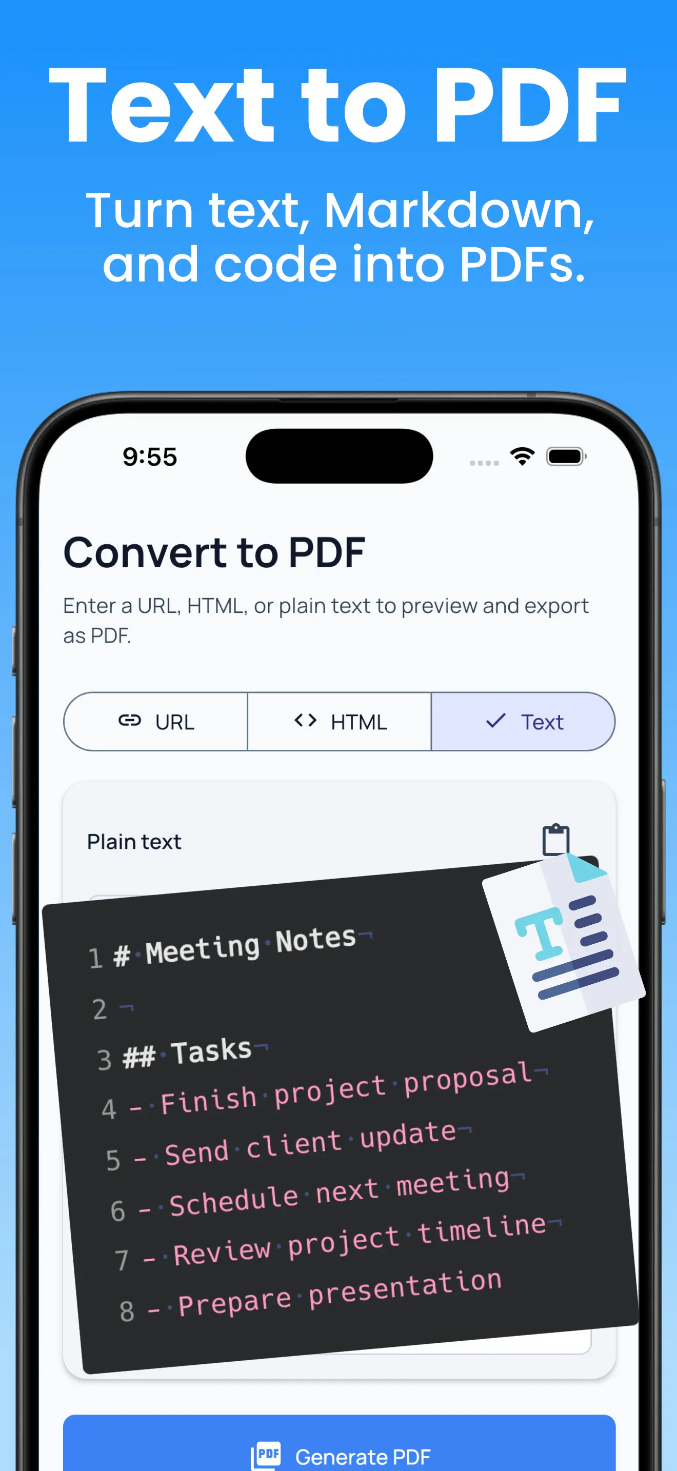 WebPage to PDF Converter 截图 4