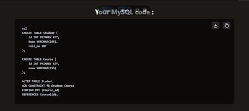 Schema-to-Code (S2C) gallery image
