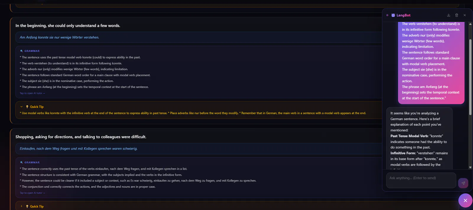 DipLangs screenshot 5