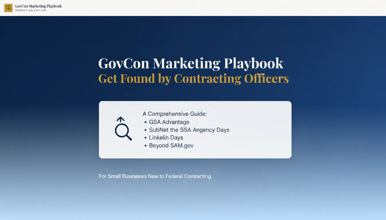 GovCon Marketing Playbook  gallery image