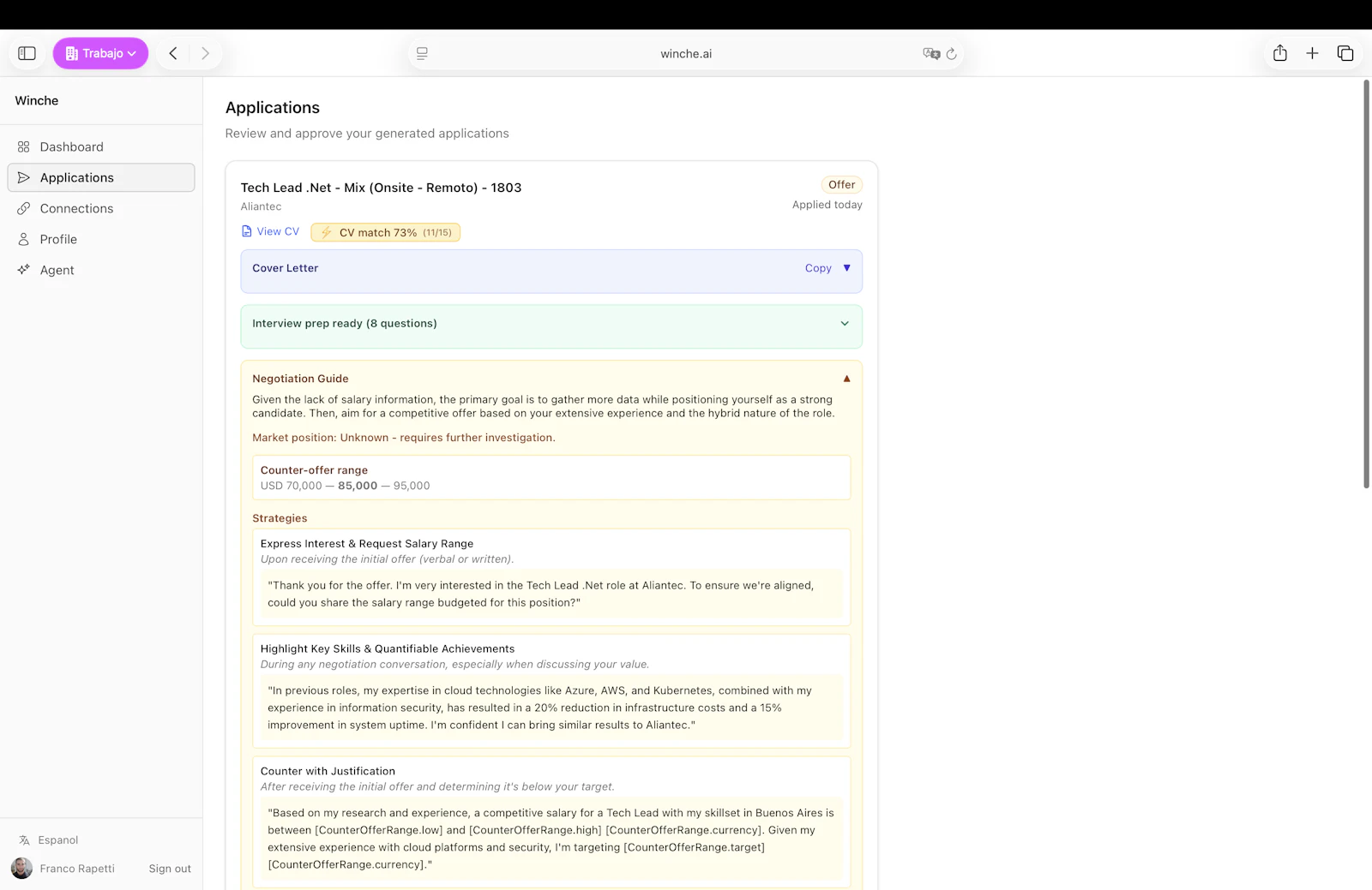 Winche screenshot 11