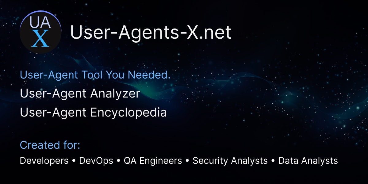 User-Agent Analyzer and Encyclopedia - Main screenshot showing features and interface