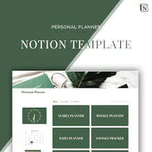 Personal Planner — Notion Template gallery image