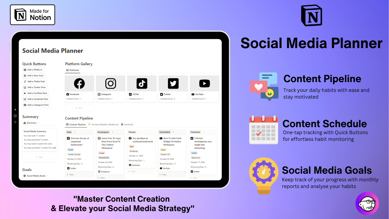 Social Media Planner gallery image