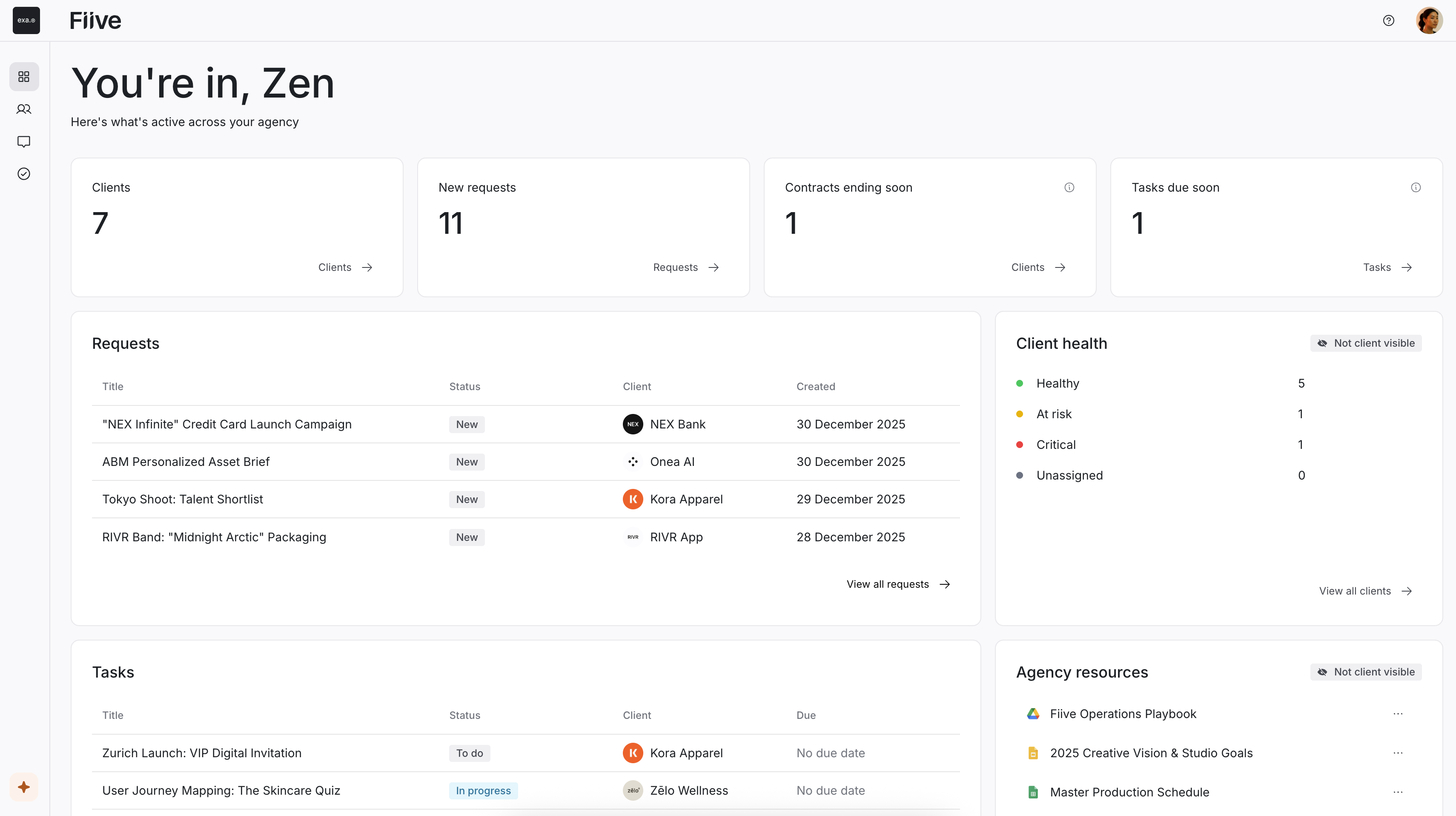 Fiive - Screenshot 2 showing product features and functionality