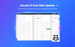 Dazzle UI Icon library 1,800+ Free Icons (v1.2) media 1