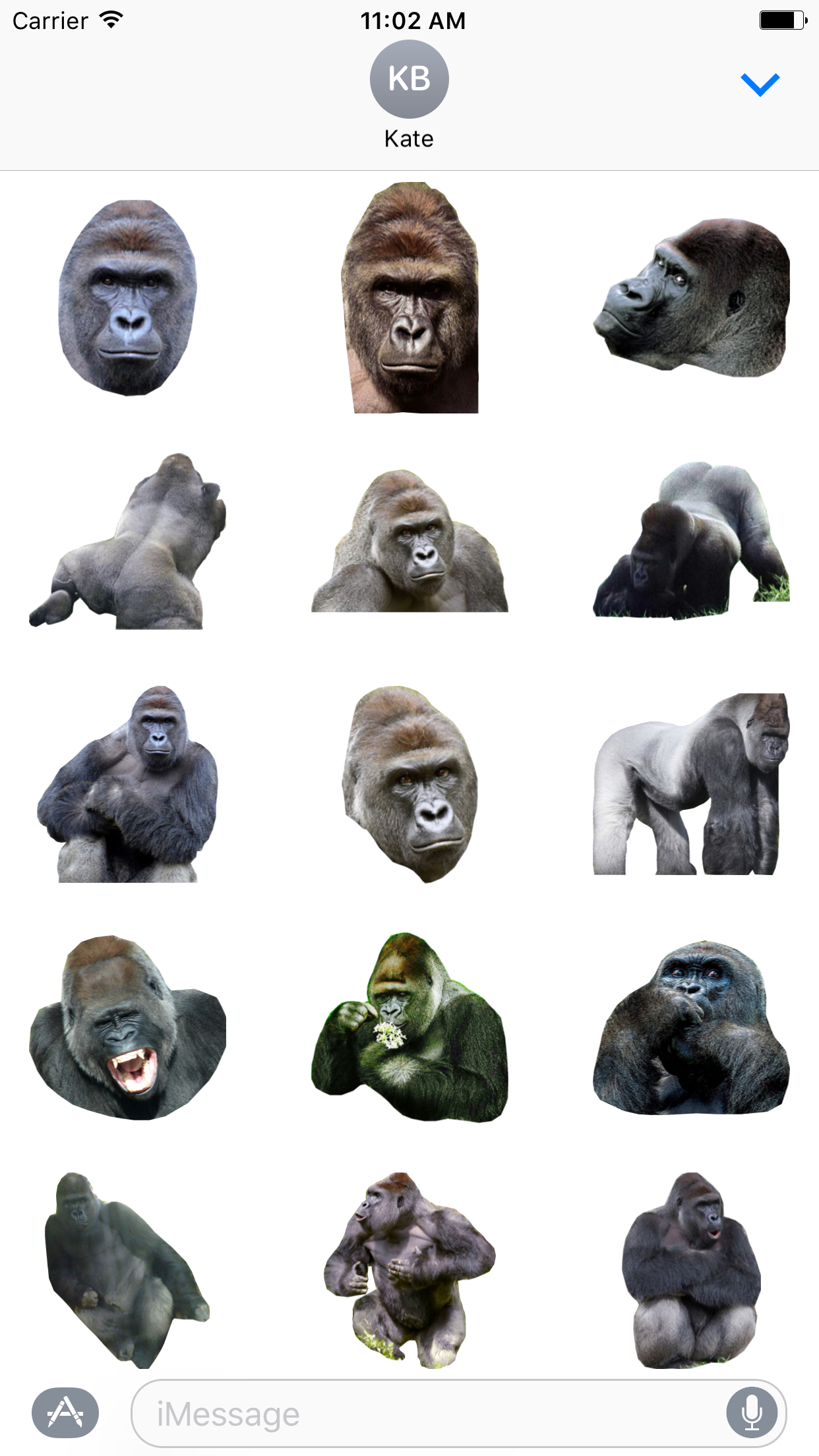 Jarambe - Gorilla Sticker Pack gallery image