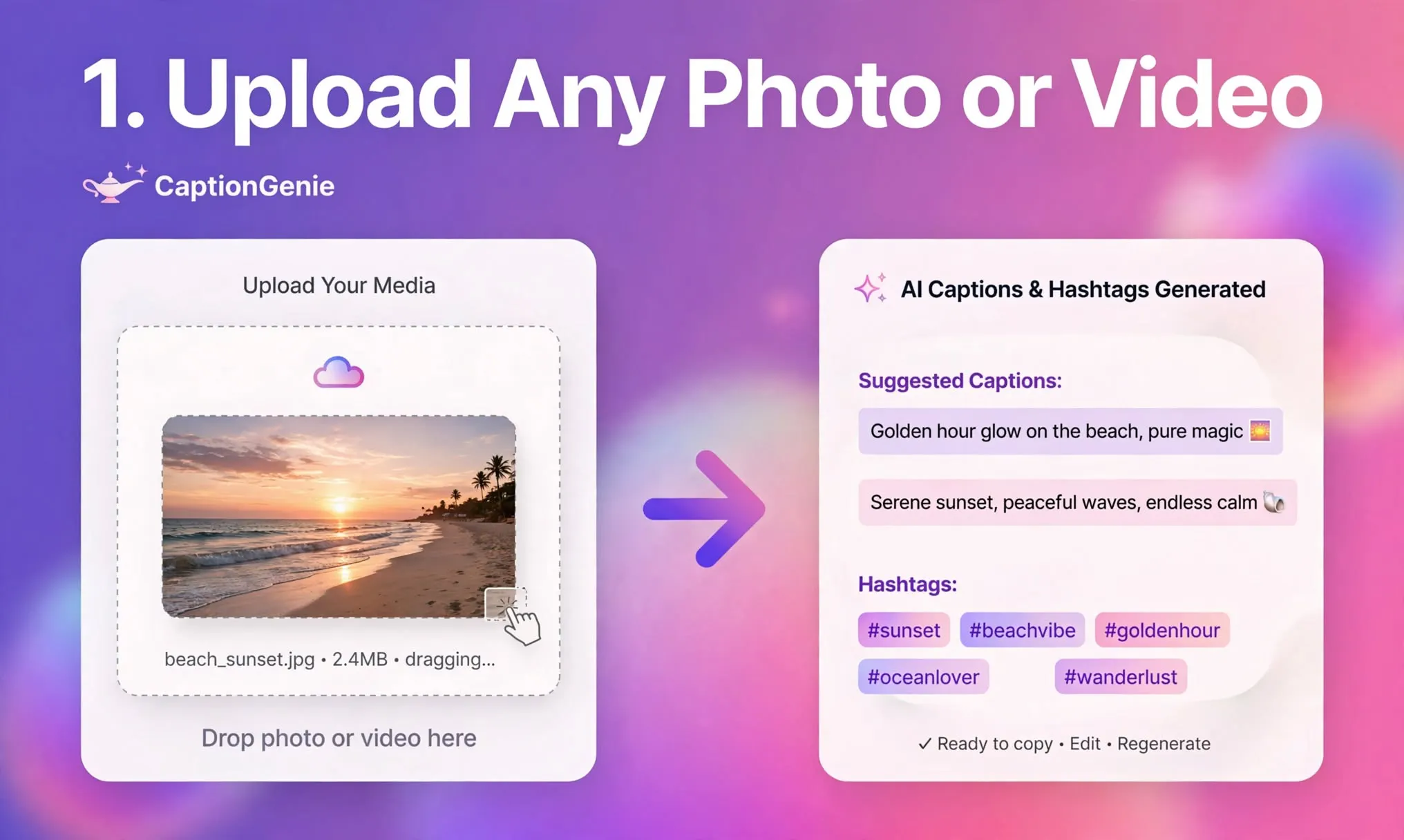 CaptionGenie gallery image