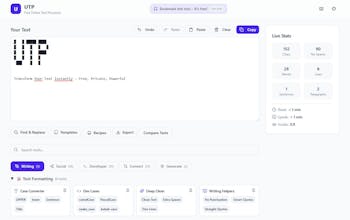 UTP (Ultimate Text Processor) gallery image