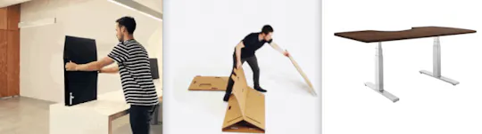 Standing desks for everyone! 🙏