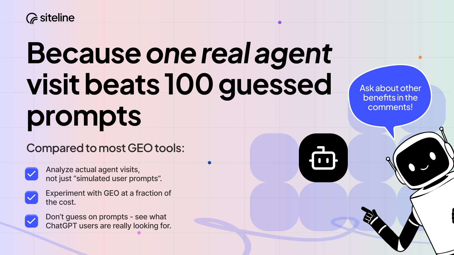 Siteline - Screenshot 5 showing product features and functionality