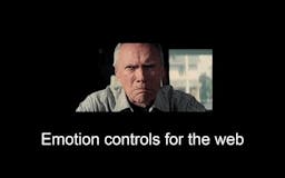 Emotion Controls for the Web media 1