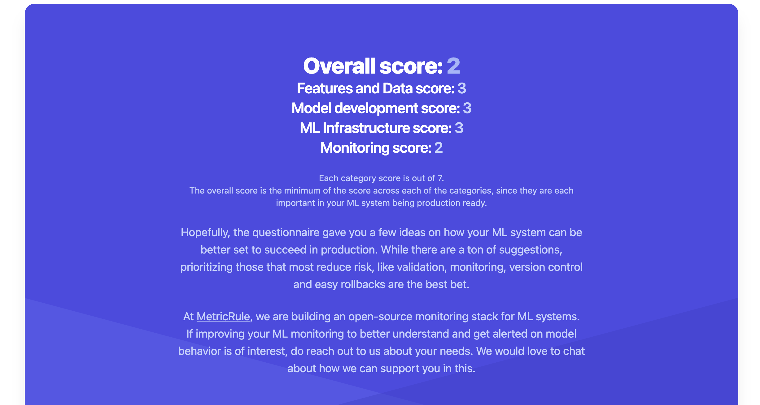 ML Test Score Quiz gallery image