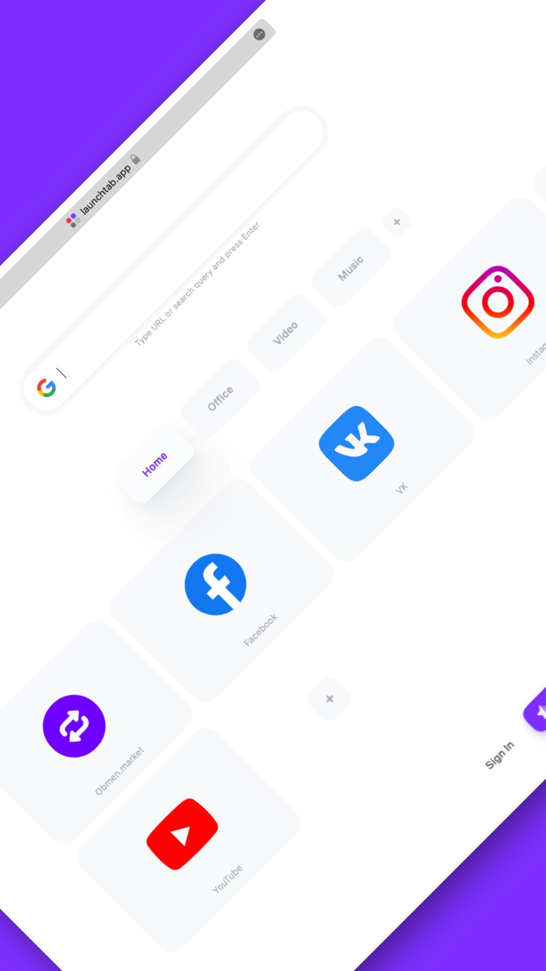 Launch Tab gallery image