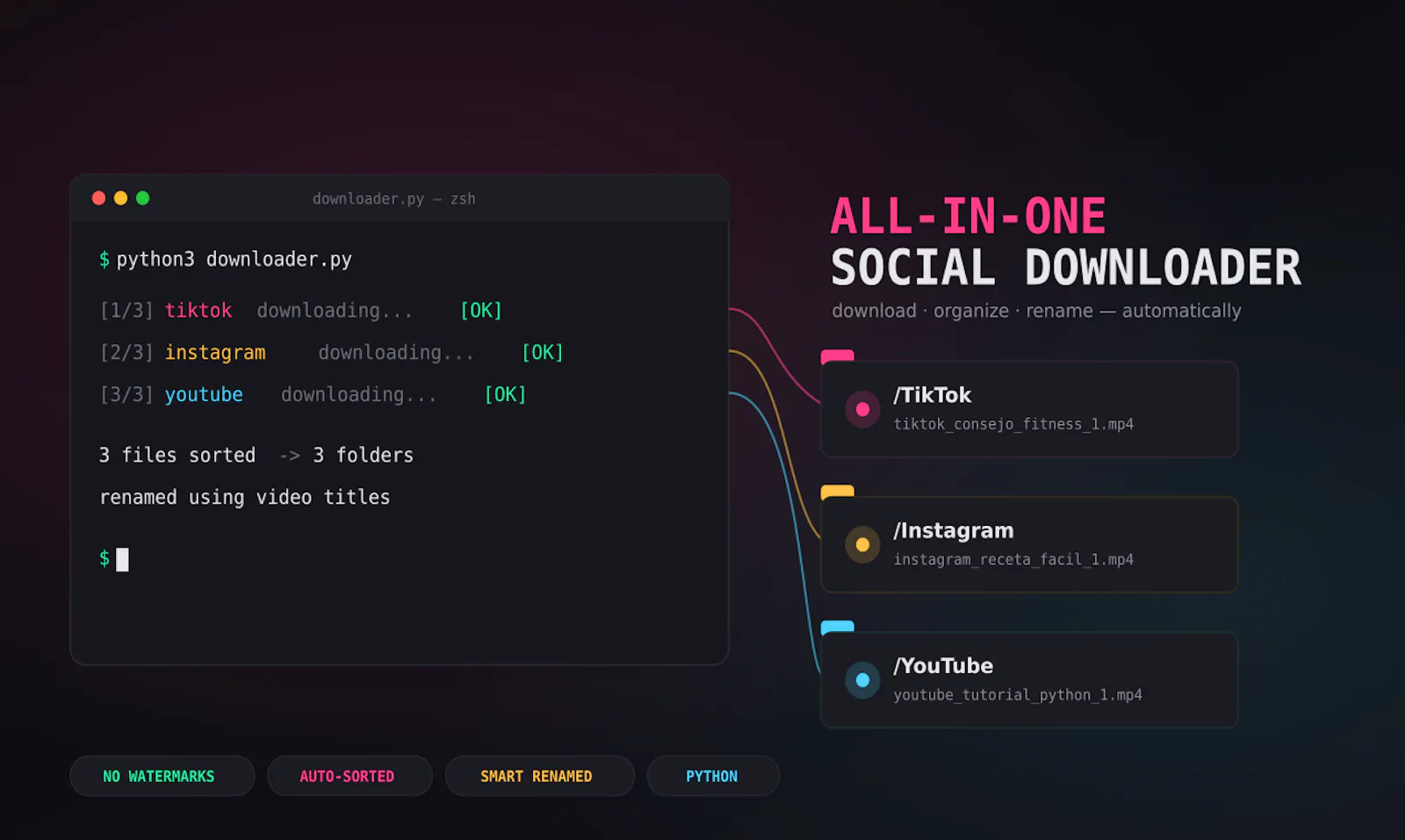 All-in-One Social Downloader screenshot 2