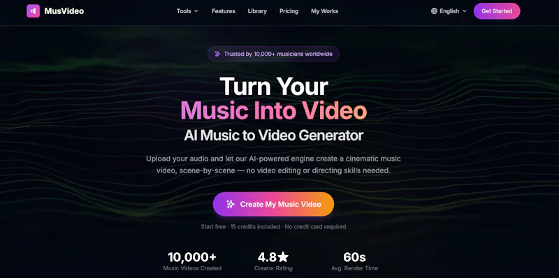 MusVideo screenshot 1