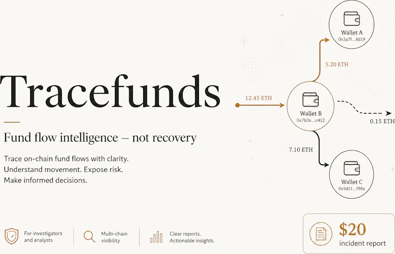 Tracefunds screenshot 1