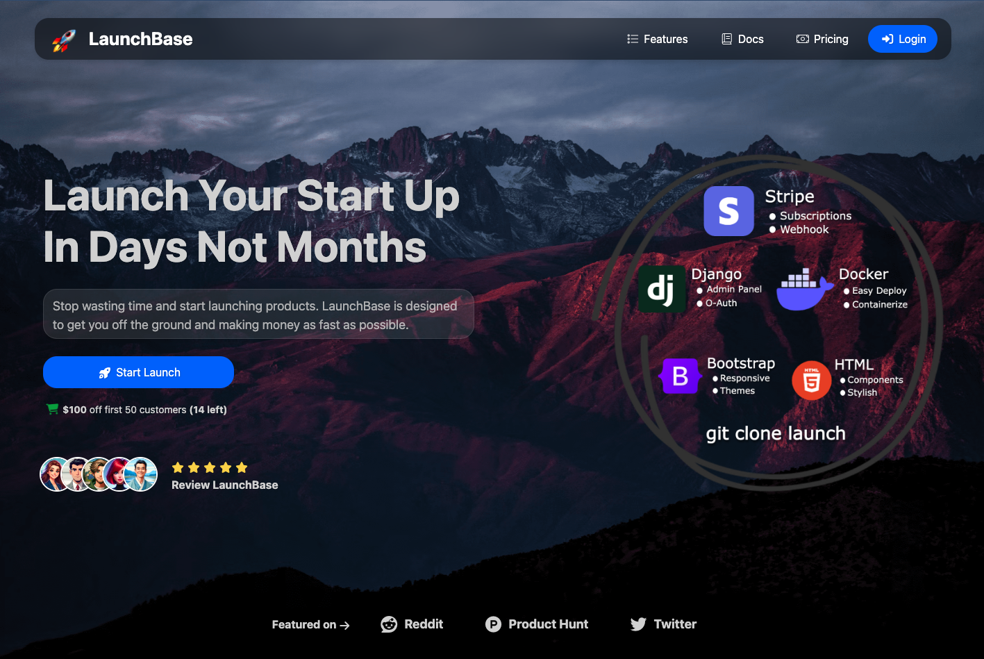 LaunchBase gallery image