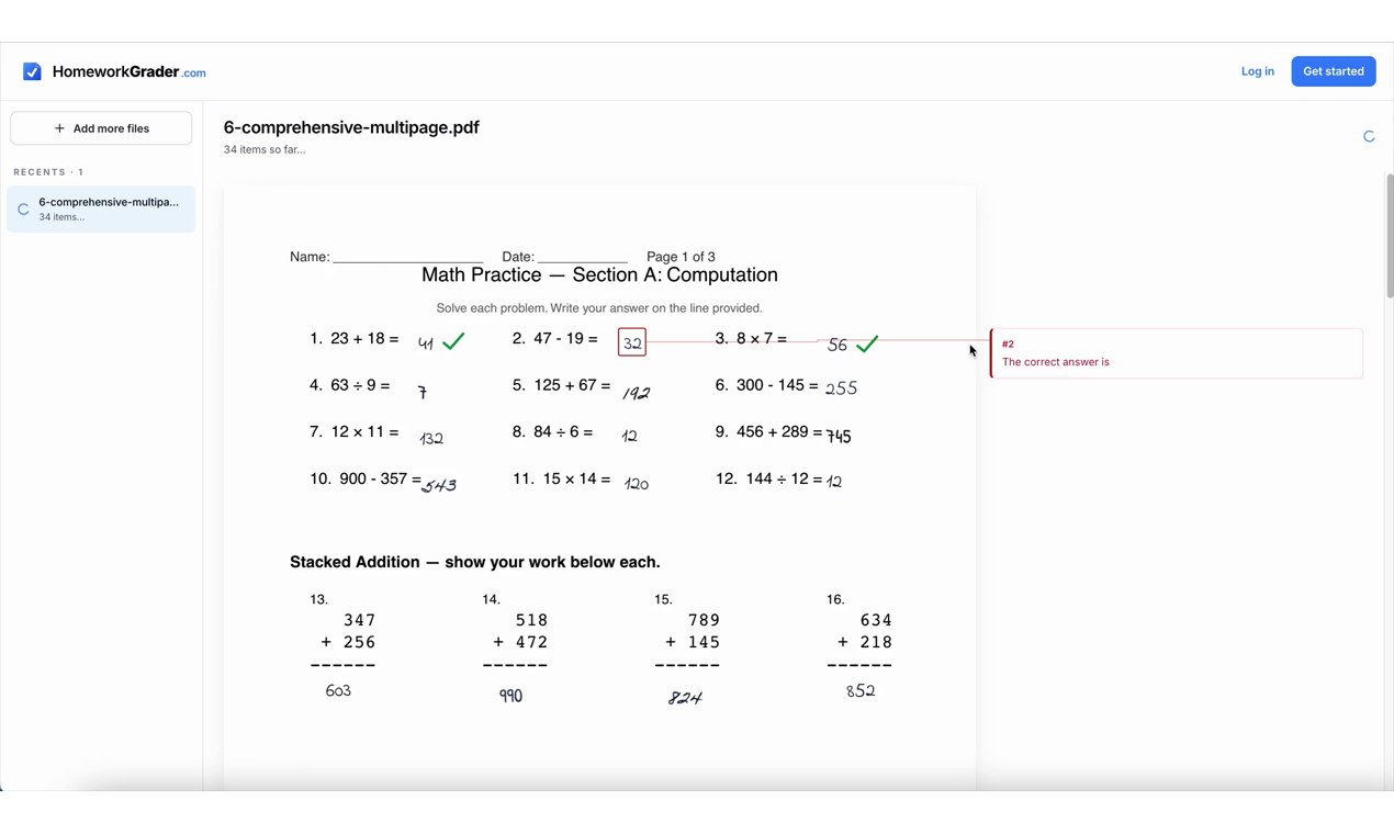 HomeworkGrader.com gallery image