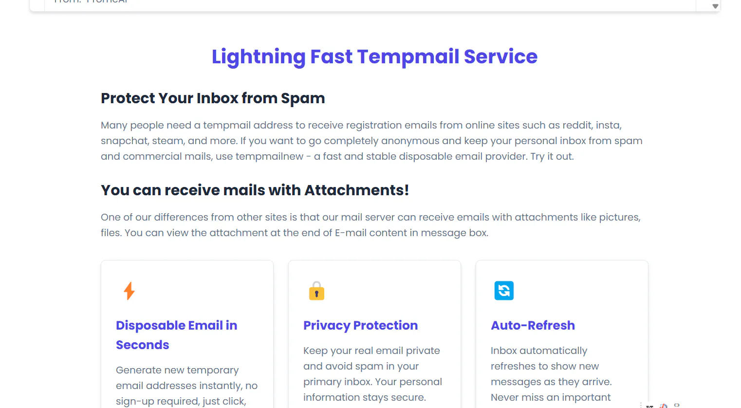 Temp Mail New gallery image
