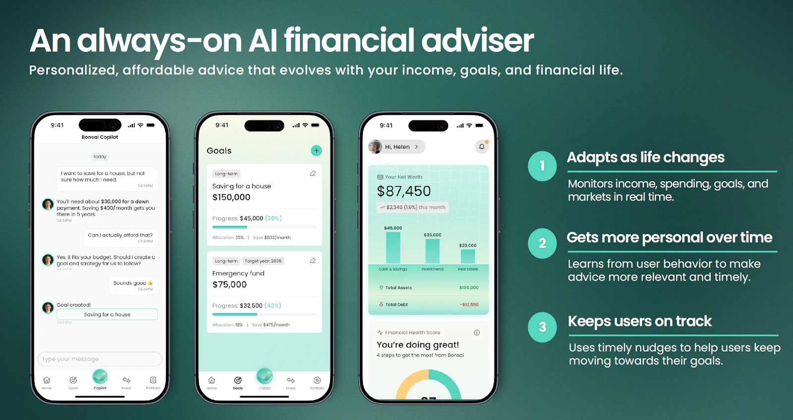 Bonsai Smart Wealth screenshot 3