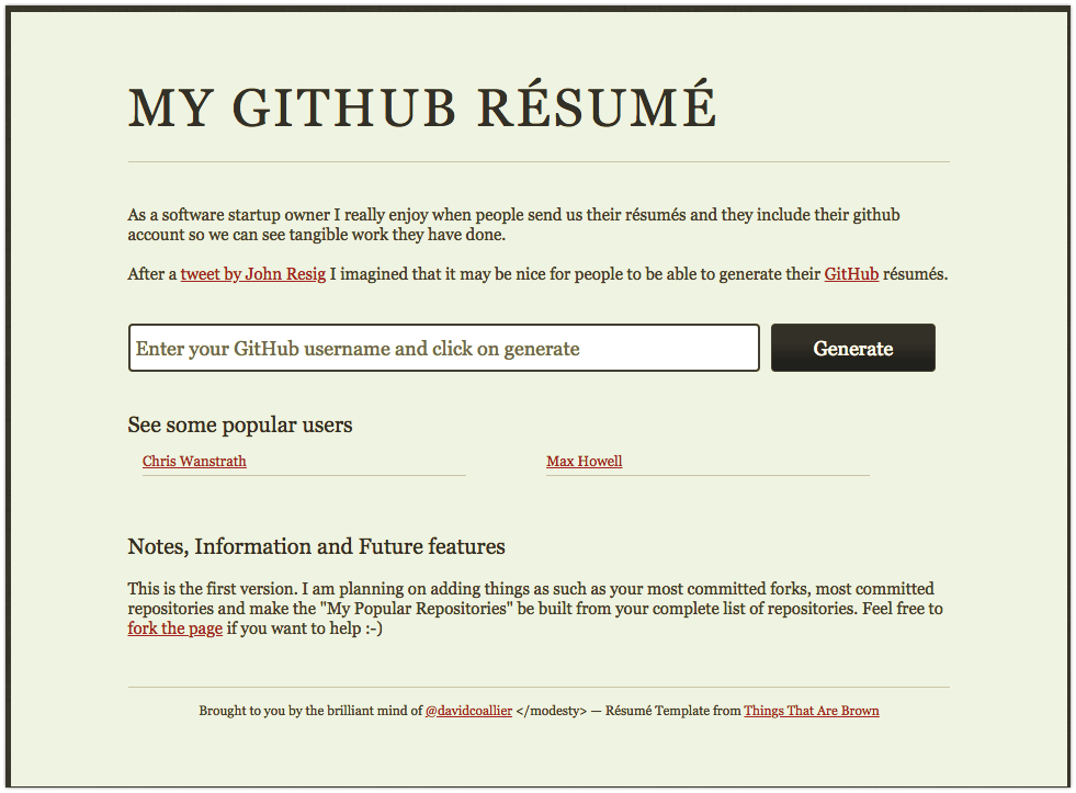 GitHub Resume media 3