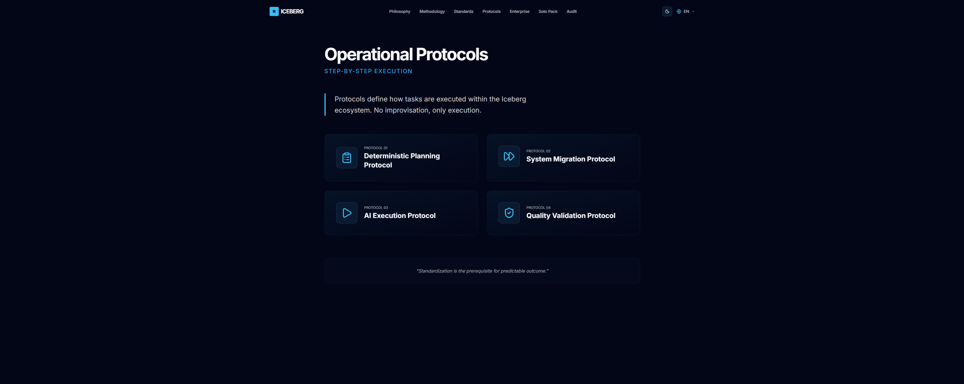 Iceberg Framework gallery image