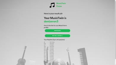 MusicTwin Finder gallery image