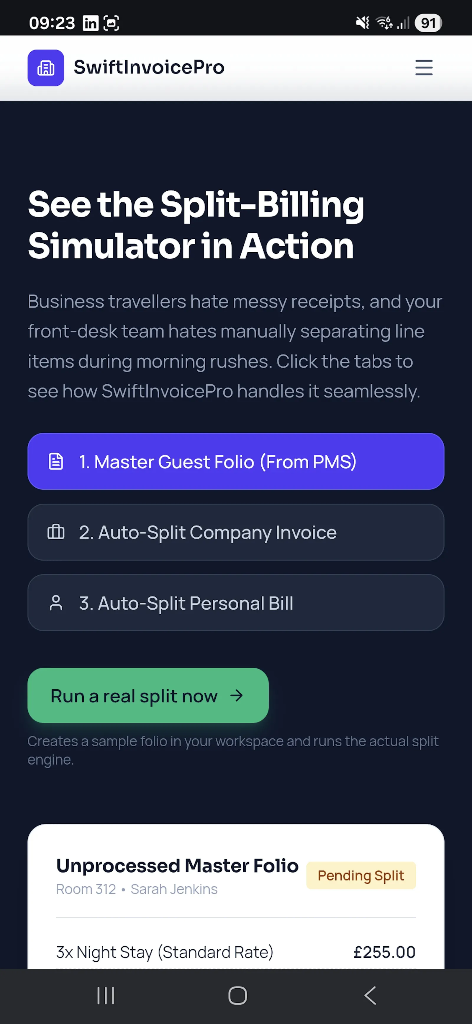 SwiftInvoicePro screenshot 2