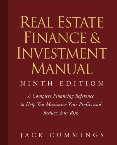 Real Estate Finance and Investment Manual, 9 edition 9th Edition gallery image