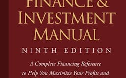 Real Estate Finance and Investment Manual, 9 edition 9th Edition media 2