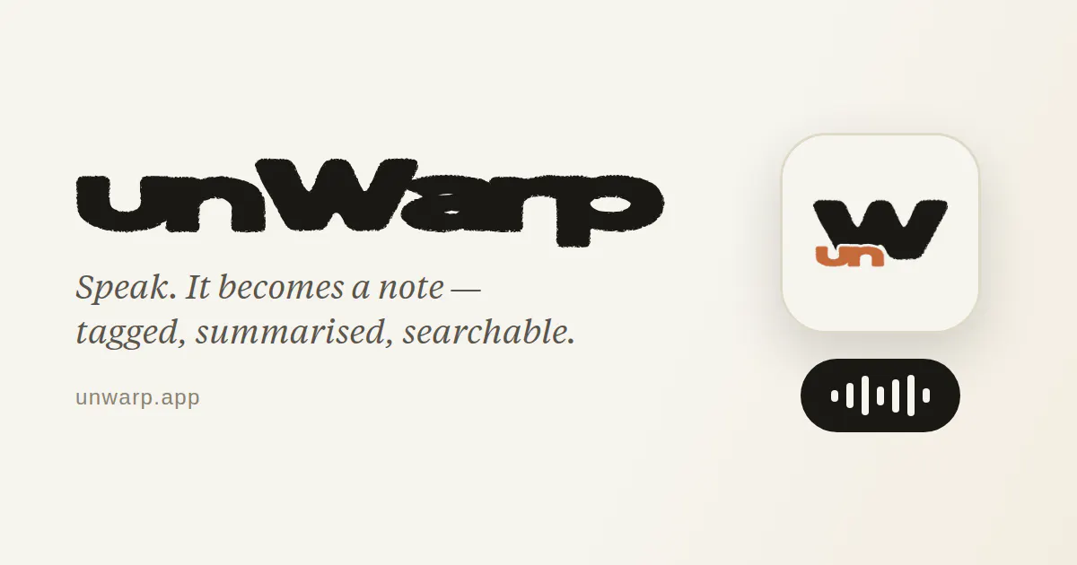 unWarp gallery image