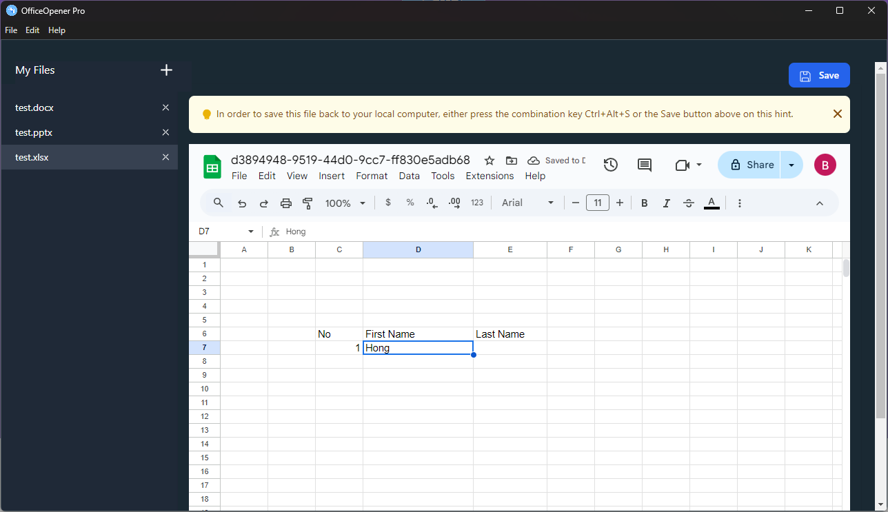 Oficina - Una aplicación multiplataforma para editar archivos de oficina sin MS Office media 6