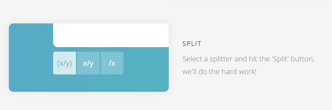 Splitters gallery image