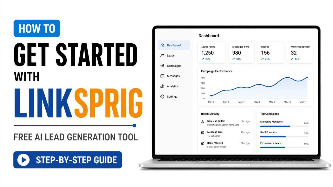 LinkSprig - AI Lead Generator Tool gallery image