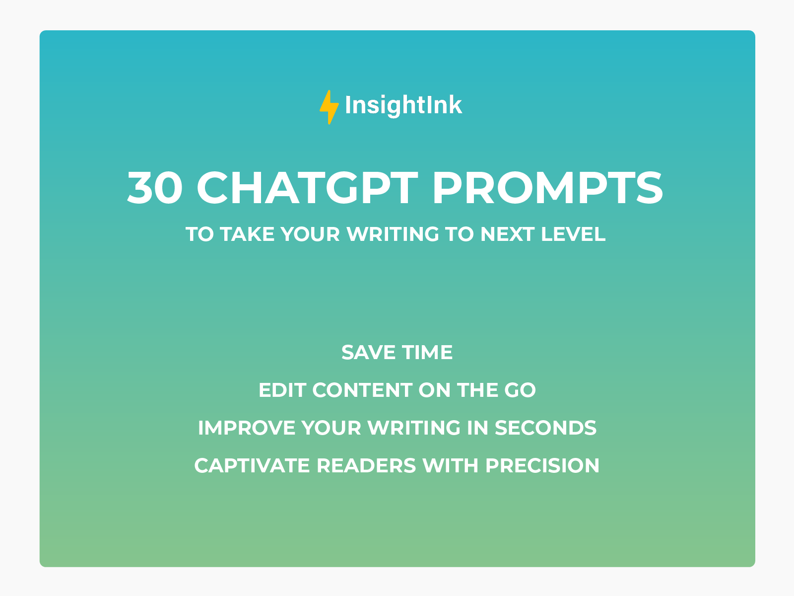 ChatGPT Prompts To Elevate Your Writing gallery image