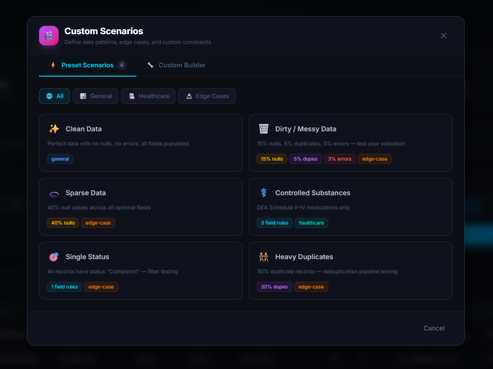 DataForge — Synthetic Data Generator gallery image
