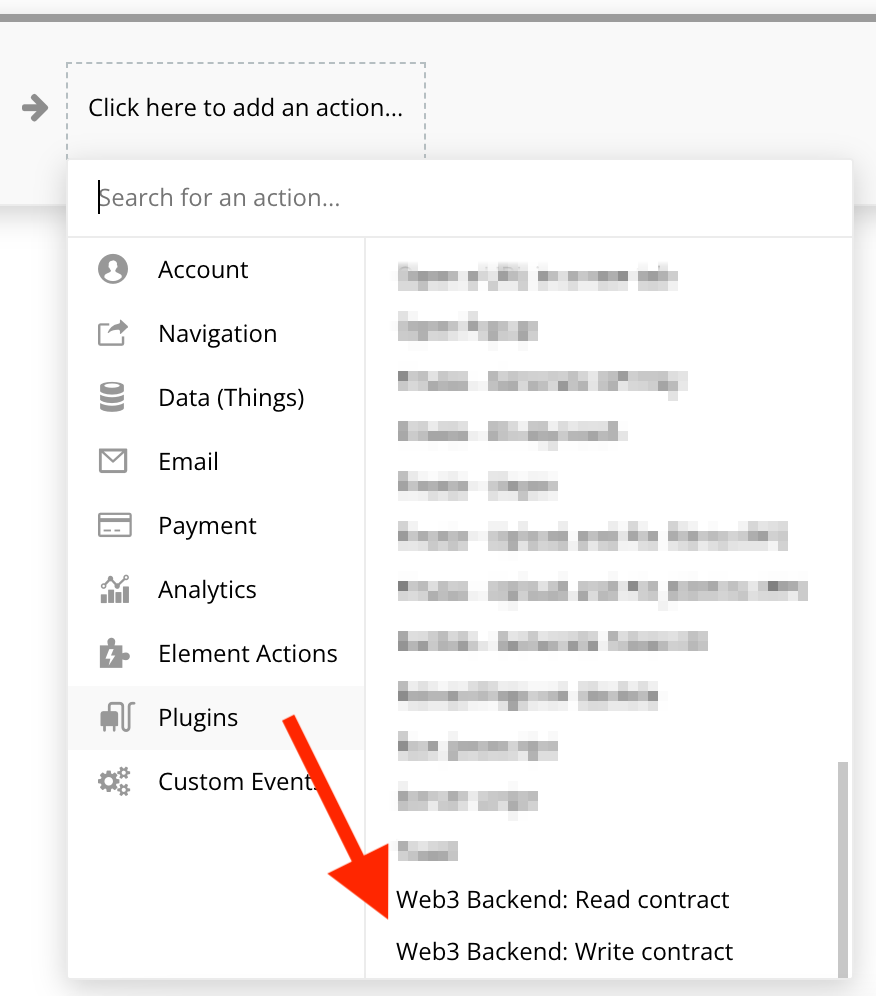 Web3 Backend No-Code plugin gallery image