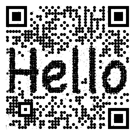 TextQR.de :Your message. Inside the code gallery image