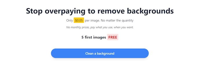 Clean Background gallery image