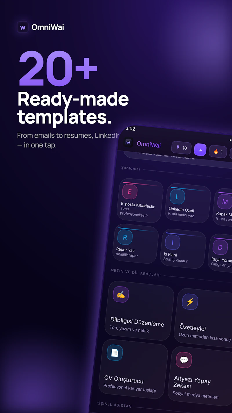 OmniWai screenshot 2