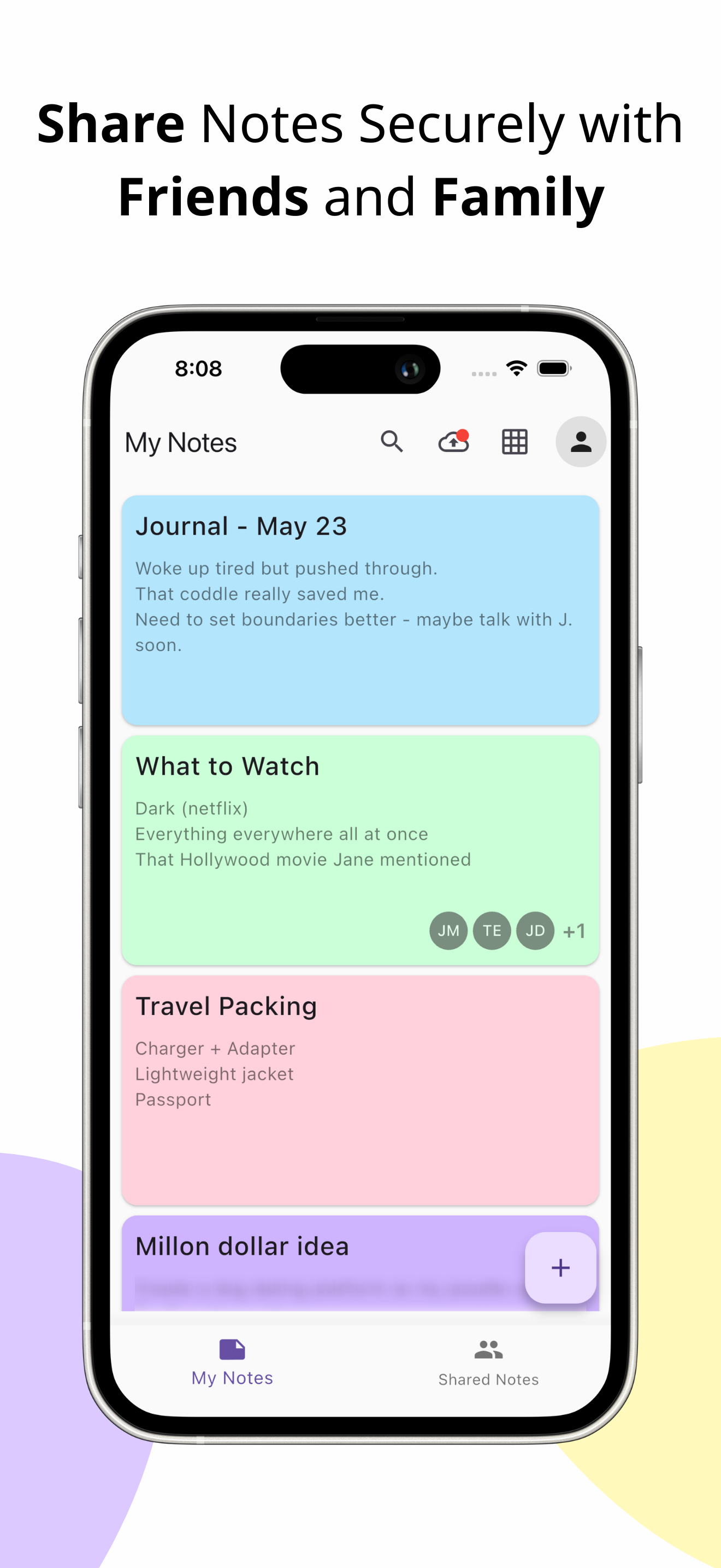 Share Notes gallery image