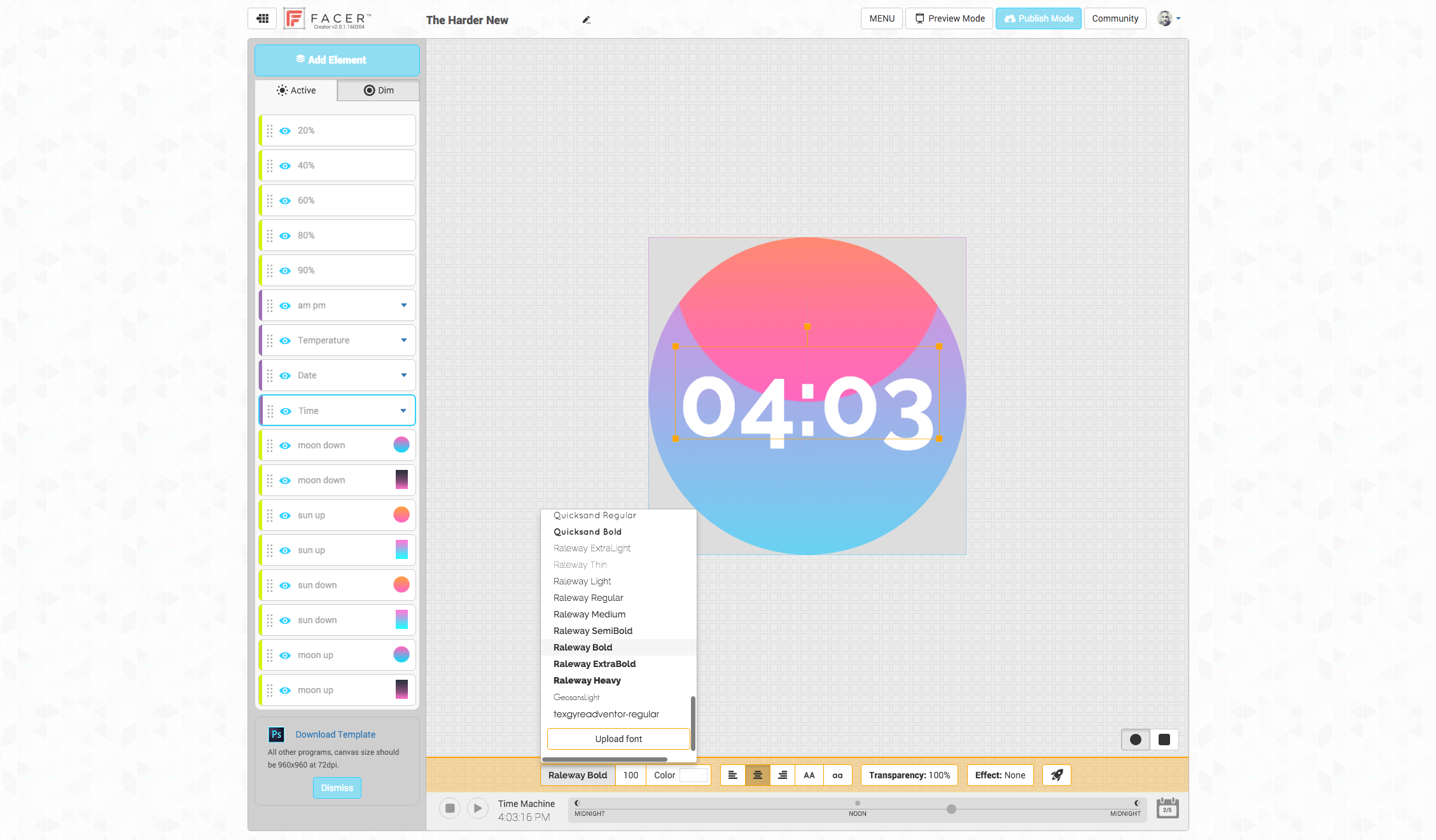 Facer 2.0 gallery image