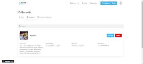 Guest Glance gallery image