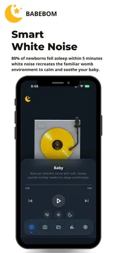 BabeBom – AI Baby Sleep Monitor - Screenshot 3 showing product features and functionality