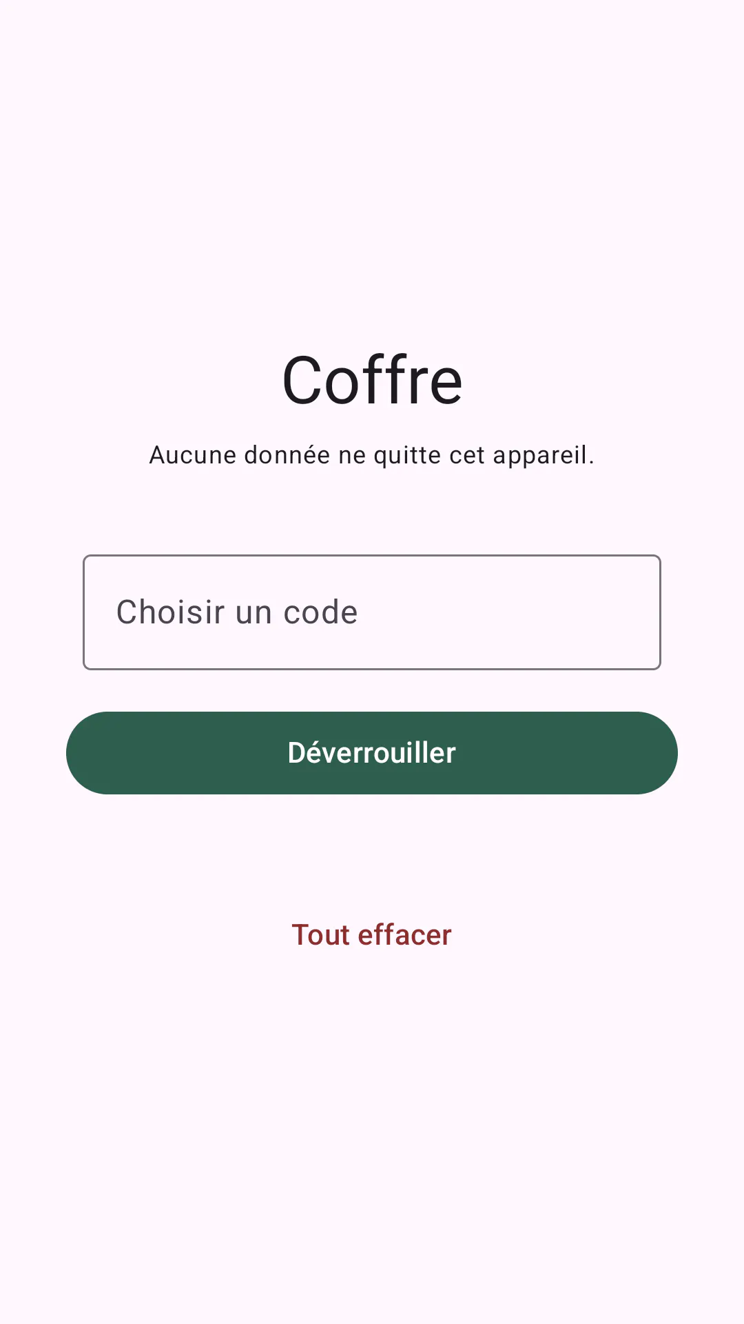 Coffre — your notes, encrypted gallery image