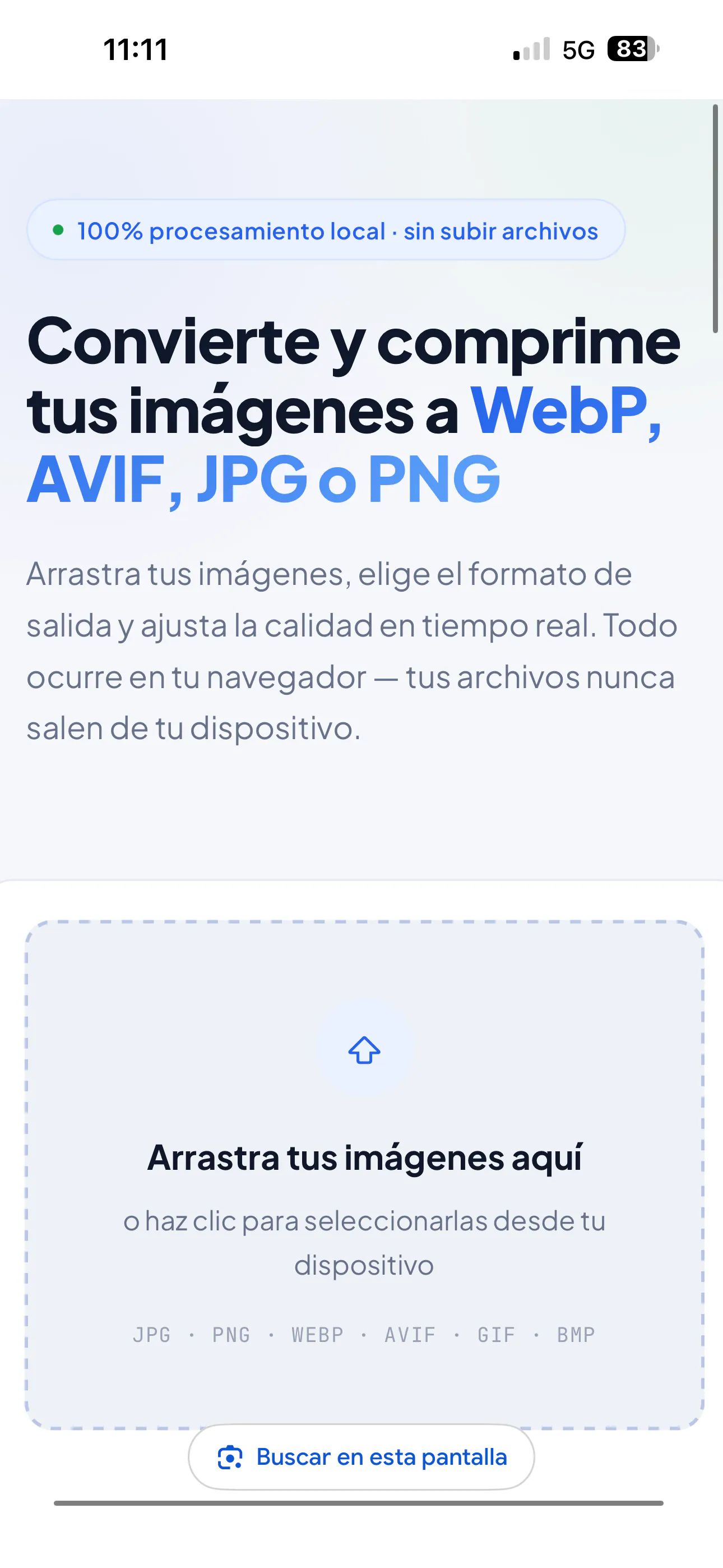 WebP & AVIF Image Converter gallery image