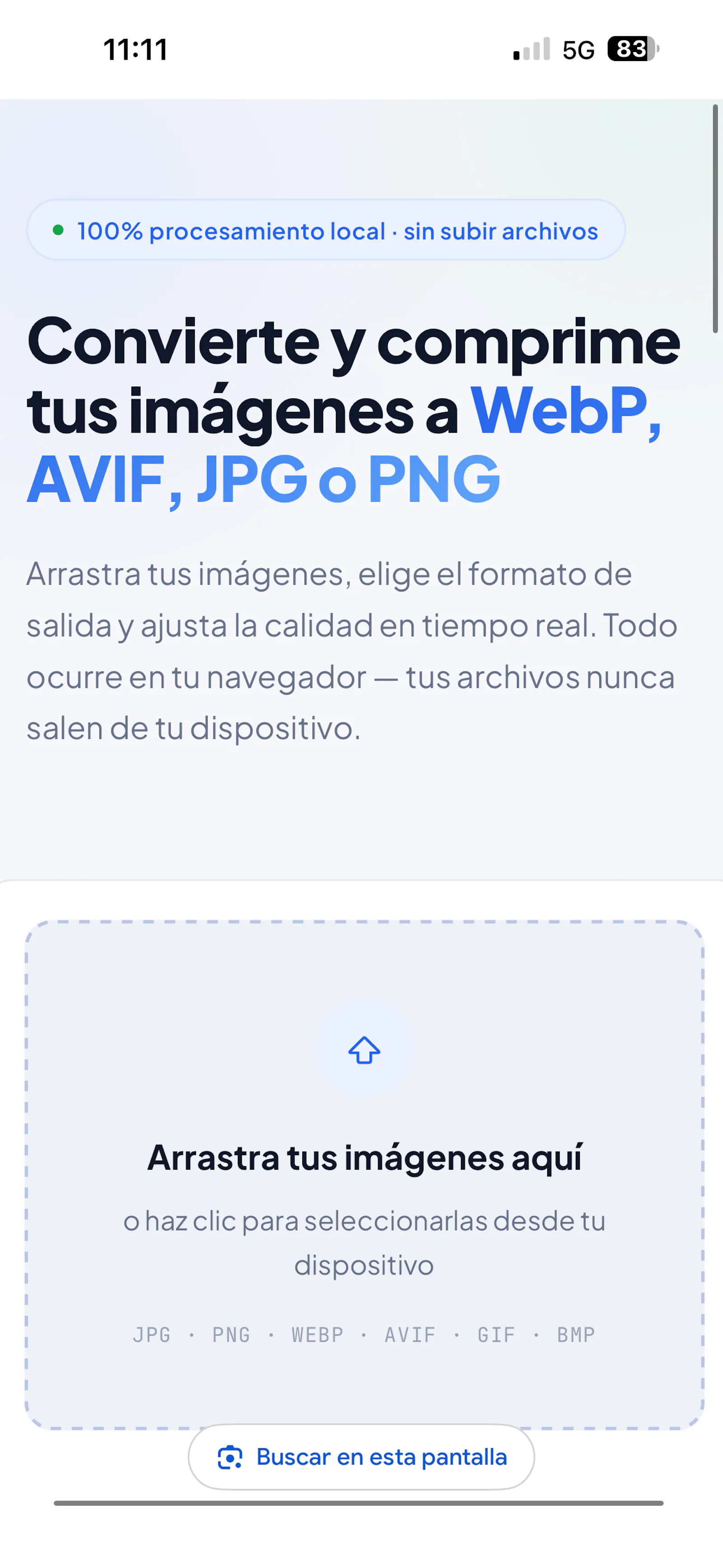 WebP & AVIF Image Converter screenshot 3