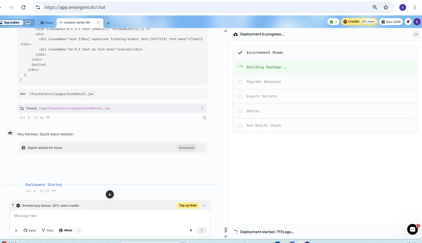 Veritas AI screenshot 2