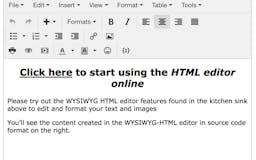 HTML Editor media 2